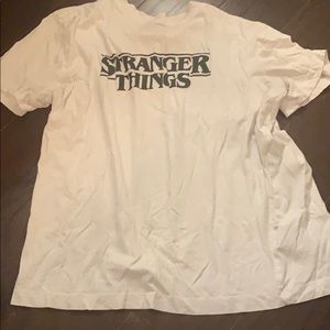 stranger things graphic tee